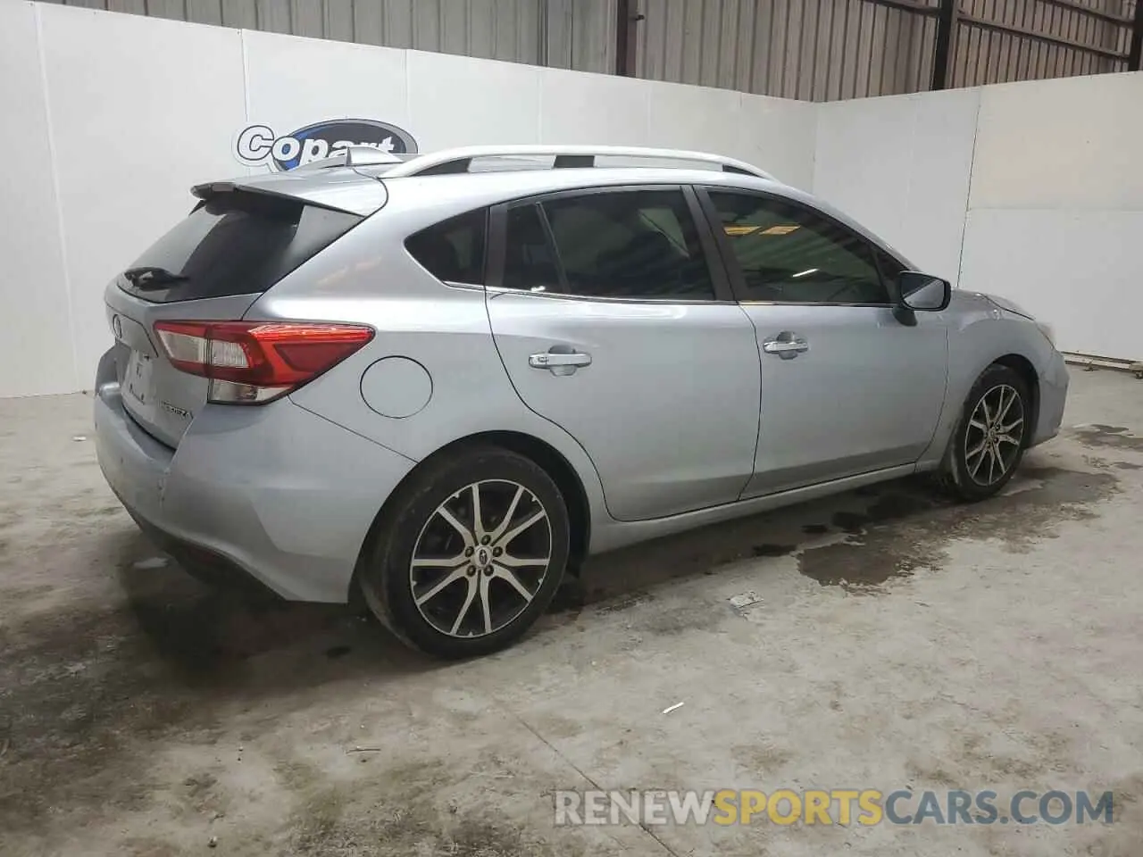 3 fotografías del automóvil dañado 4S3GTAS67K3732558 SUBARU IMPREZA 2019