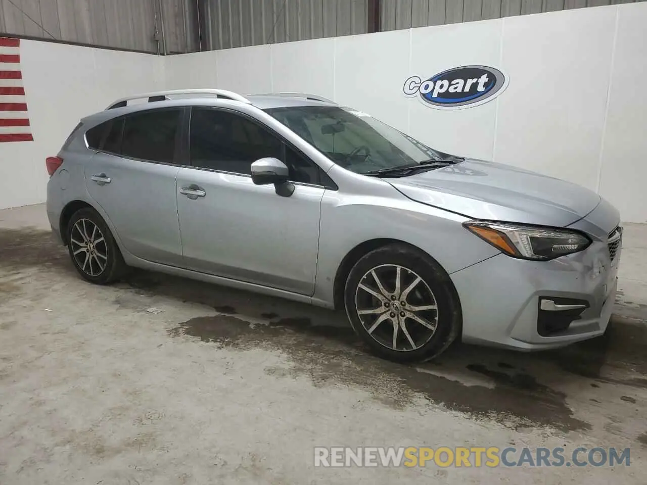 4 fotografías del automóvil dañado 4S3GTAS67K3732558 SUBARU IMPREZA 2019