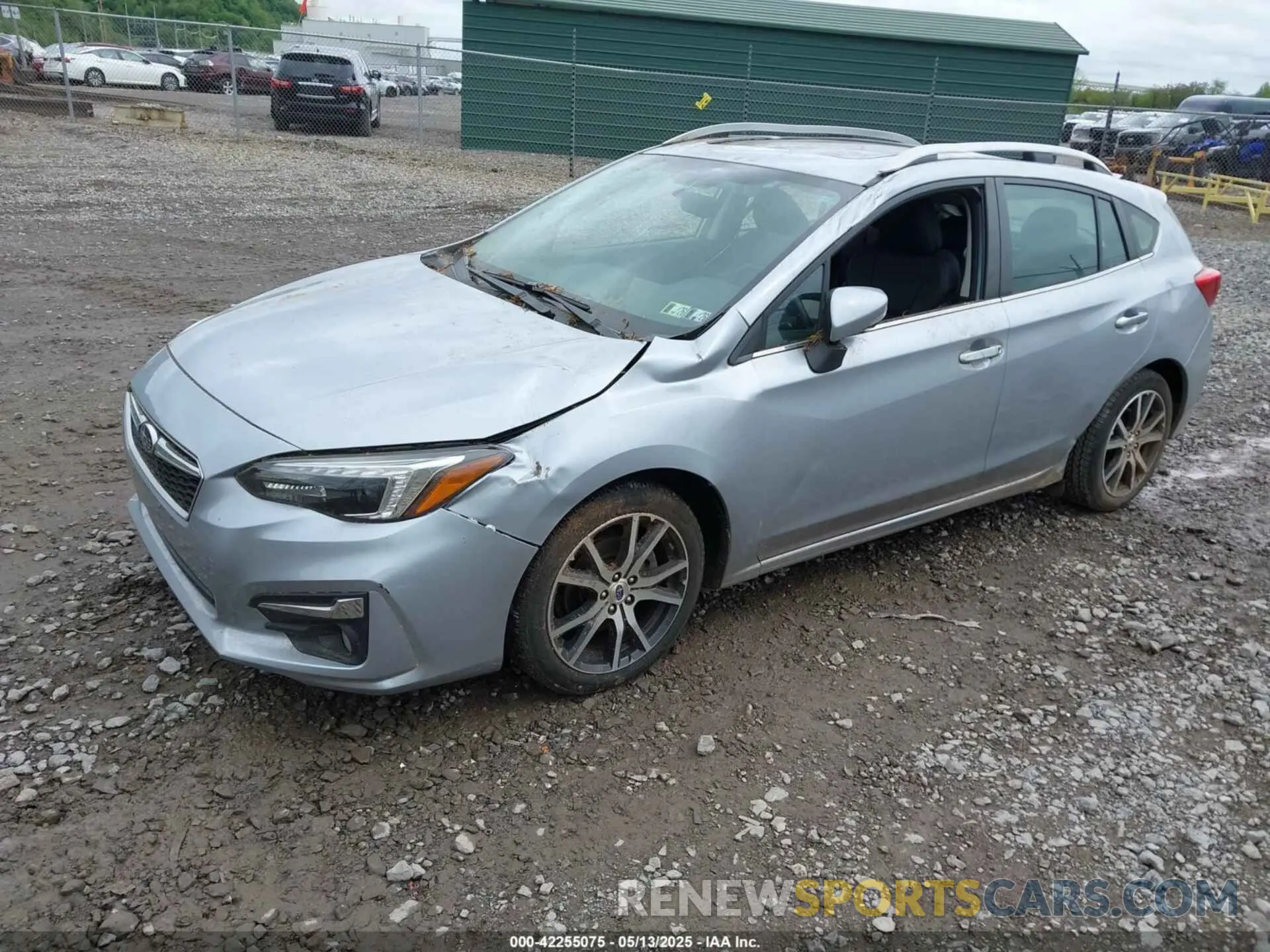2 fotografías del automóvil dañado 4S3GTAU61K3730446 SUBARU IMPREZA 2019