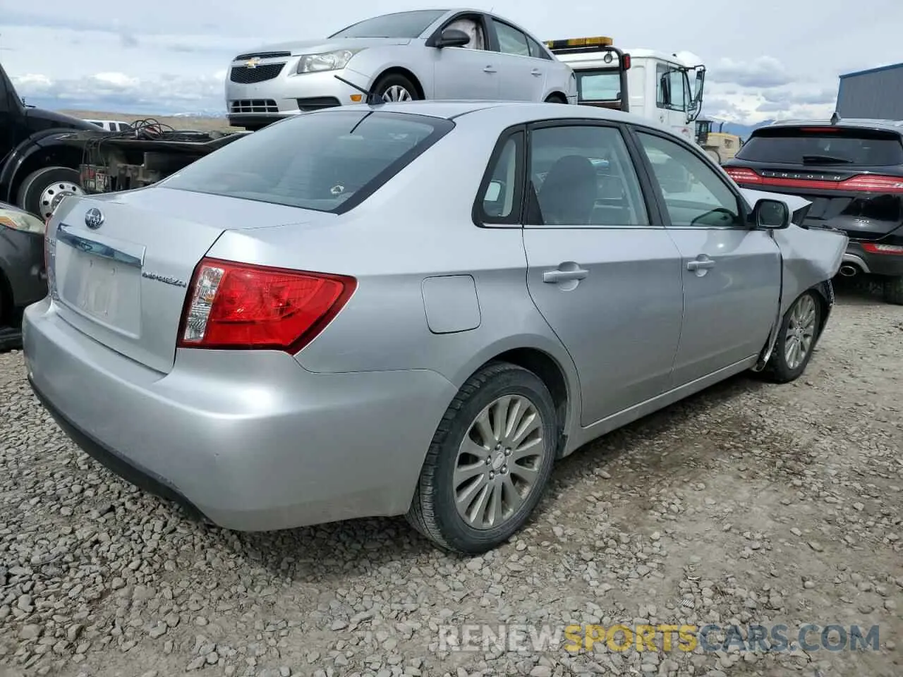 3 fotografías del automóvil dañado JF1GE6B63BH516822 SUBARU IMPREZA 2019