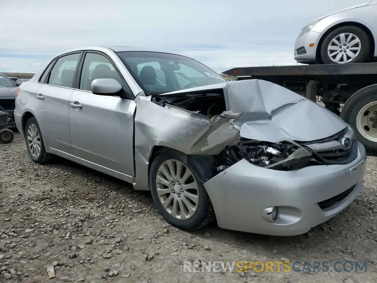 4 fotografías del automóvil dañado JF1GE6B63BH516822 SUBARU IMPREZA 2019
