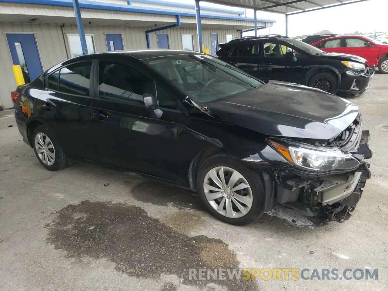 4 fotografías del automóvil dañado 4S3GKAB60L3607020 SUBARU IMPREZA 2020