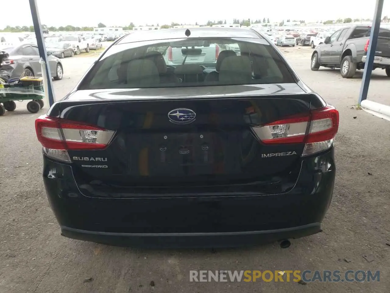 6 fotografías del automóvil dañado 4S3GKAB60L3607020 SUBARU IMPREZA 2020