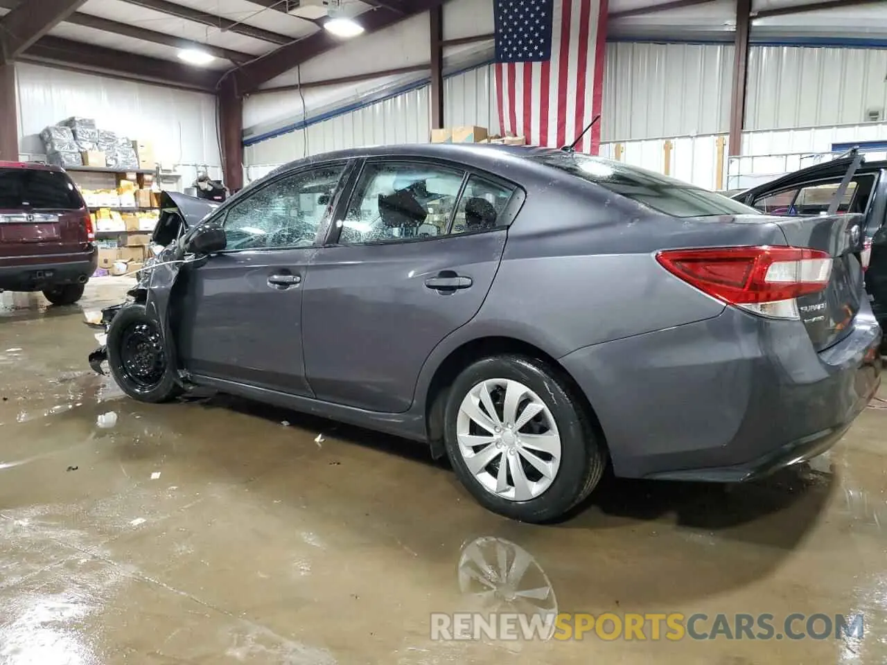 2 fotografías del automóvil dañado 4S3GKAB61L3609116 SUBARU IMPREZA 2020