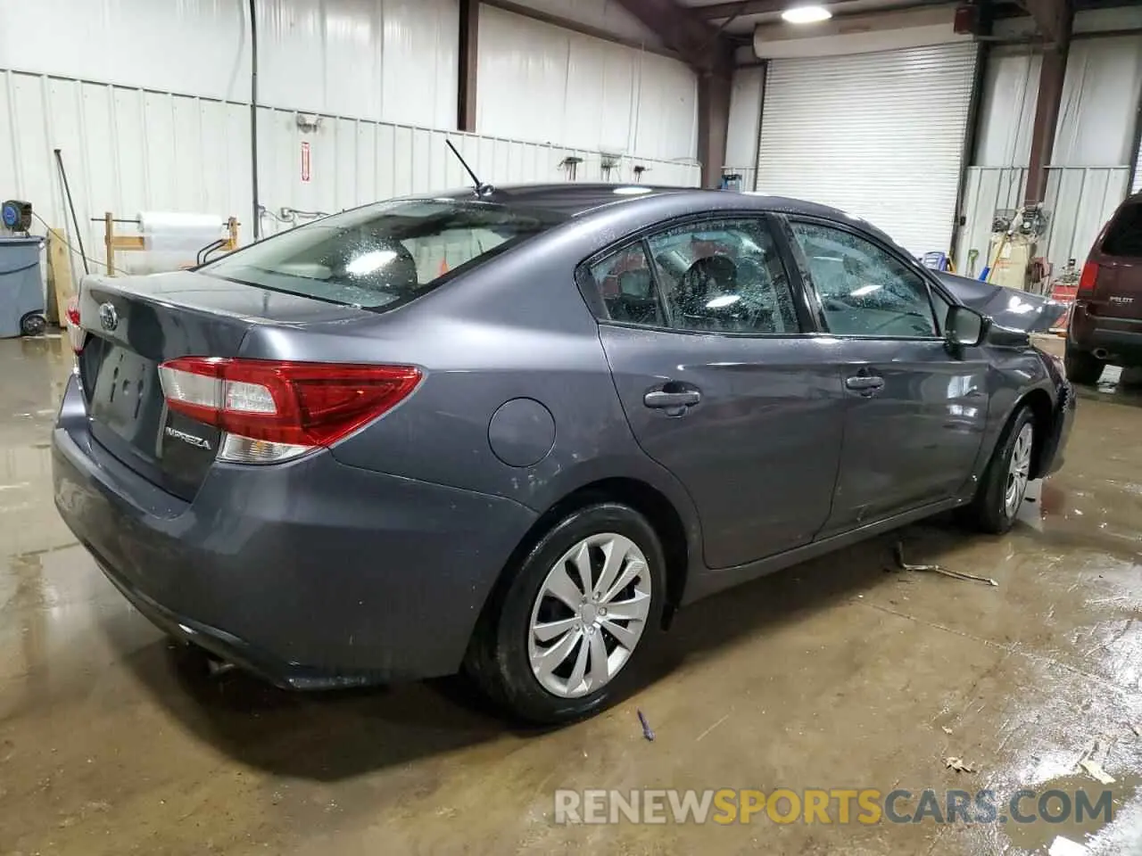 3 fotografías del automóvil dañado 4S3GKAB61L3609116 SUBARU IMPREZA 2020