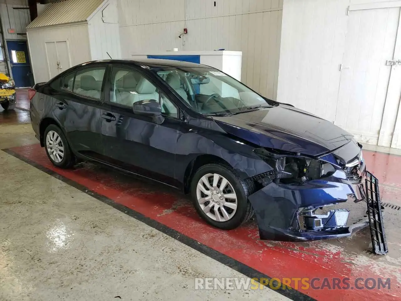 4 fotografías del automóvil dañado 4S3GKAB61L3614851 SUBARU IMPREZA 2020