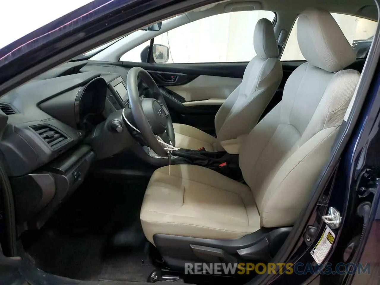 7 fotografías del automóvil dañado 4S3GKAB61L3614851 SUBARU IMPREZA 2020