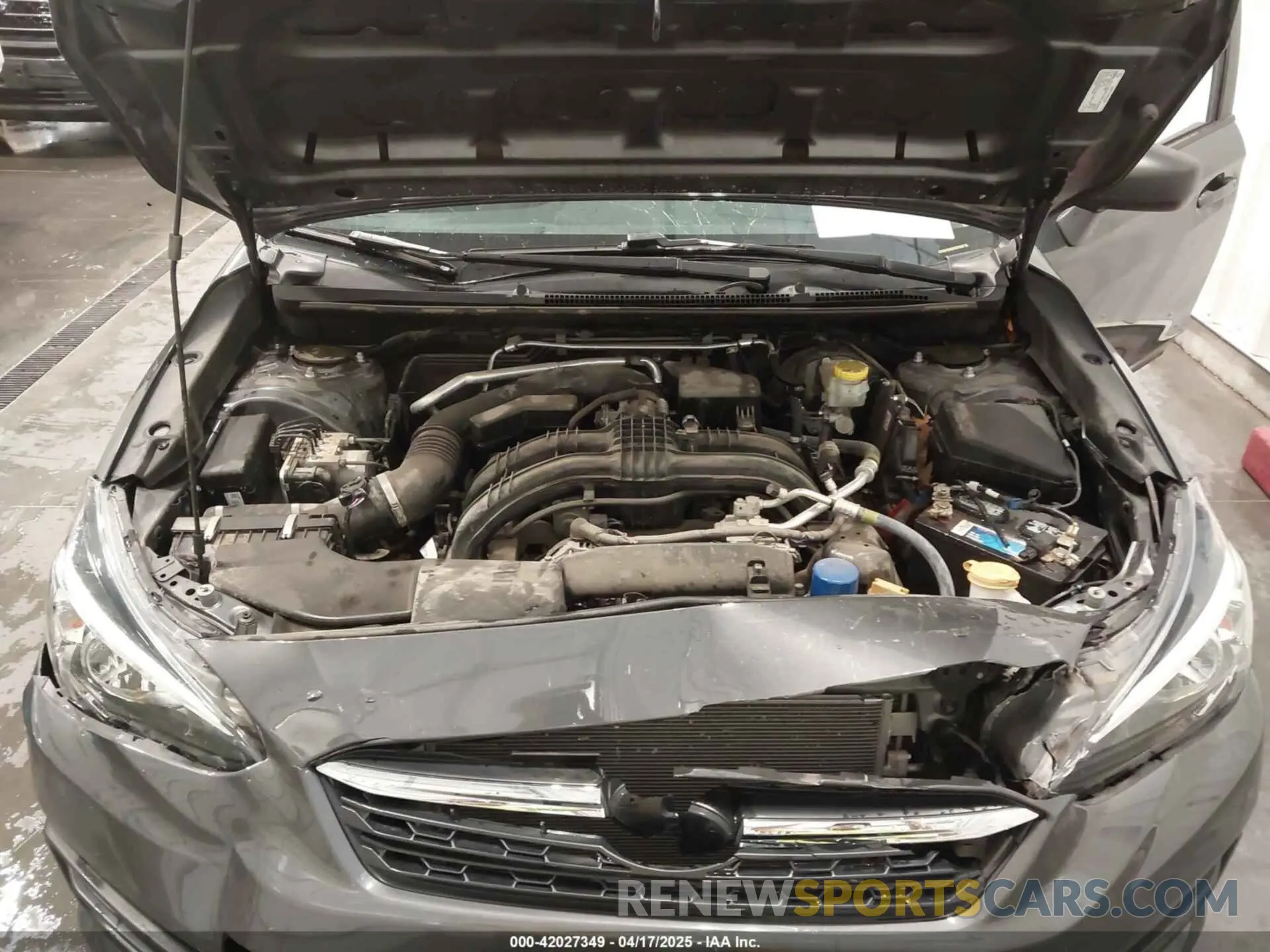 10 fotografías del automóvil dañado 4S3GKAB63L3613619 SUBARU IMPREZA 2020