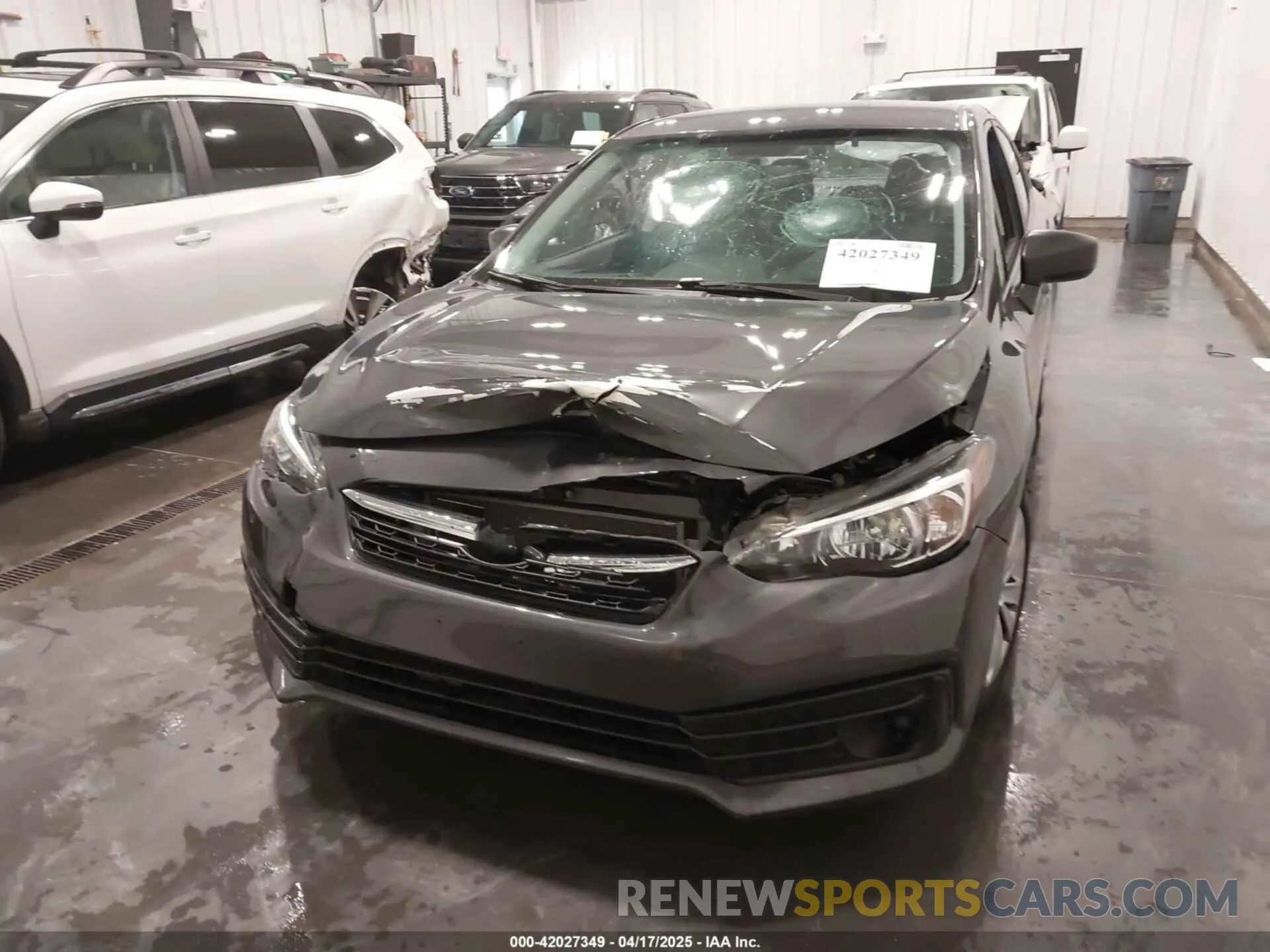 6 fotografías del automóvil dañado 4S3GKAB63L3613619 SUBARU IMPREZA 2020