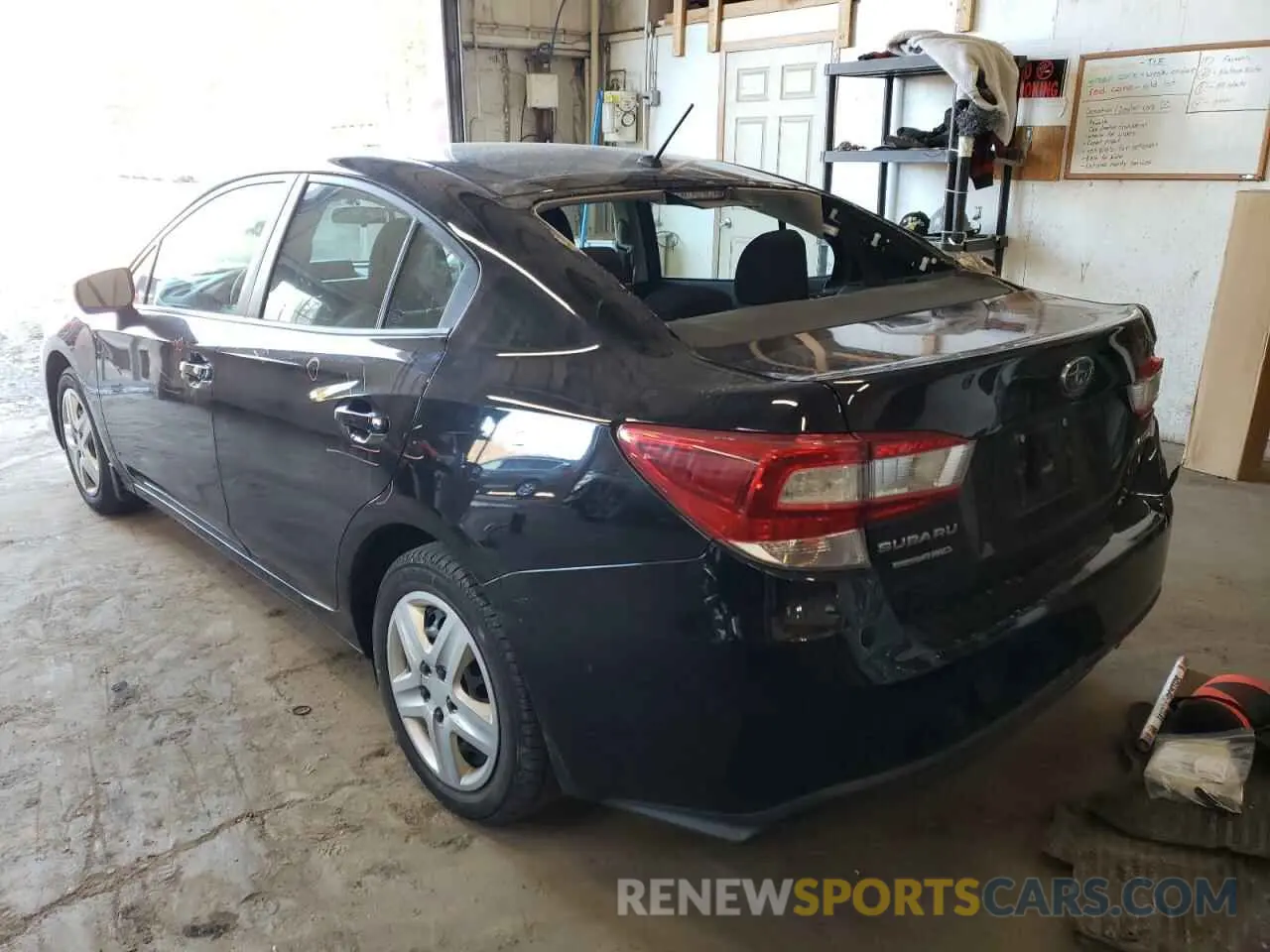 2 fotografías del automóvil dañado 4S3GKAB67L3607211 SUBARU IMPREZA 2020