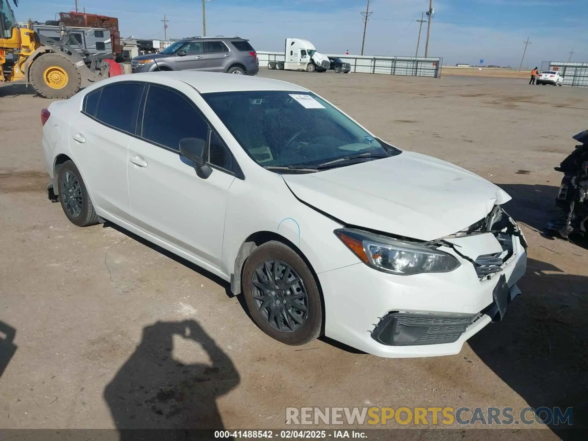 1 fotografías del automóvil dañado 4S3GKAB67L3609167 SUBARU IMPREZA 2020