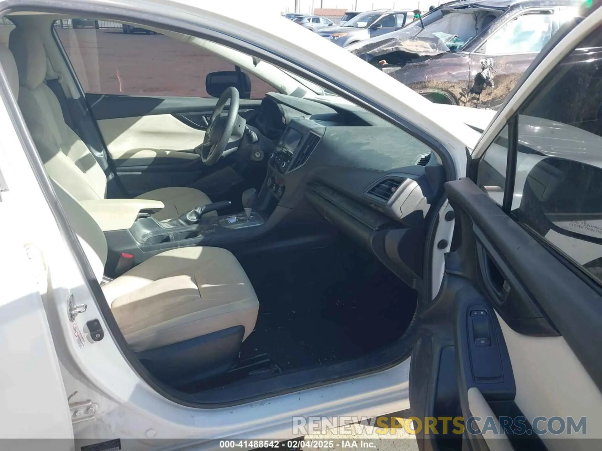 5 fotografías del automóvil dañado 4S3GKAB67L3609167 SUBARU IMPREZA 2020