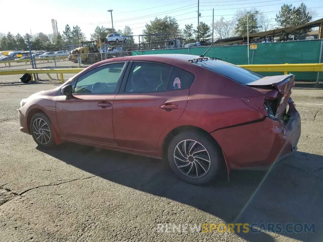 2 fotografías del automóvil dañado 4S3GKAB6XL3609258 SUBARU IMPREZA 2020