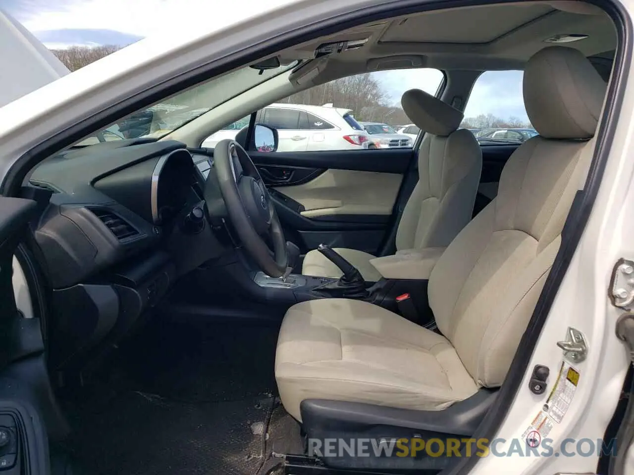 7 fotografías del automóvil dañado 4S3GKAD61L3603765 SUBARU IMPREZA 2020