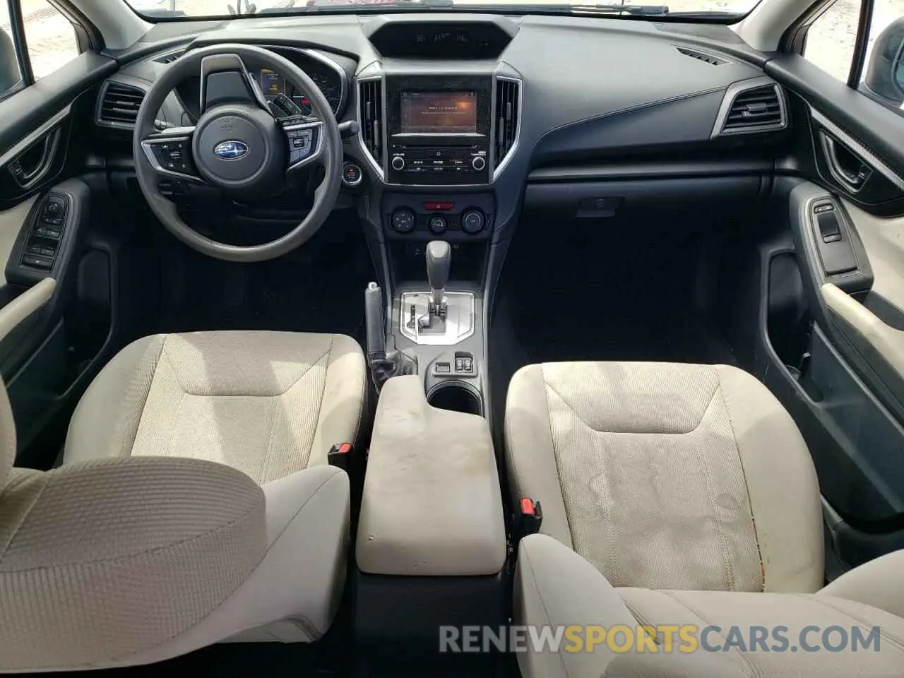 8 fotografías del automóvil dañado 4S3GKAD61L3603765 SUBARU IMPREZA 2020