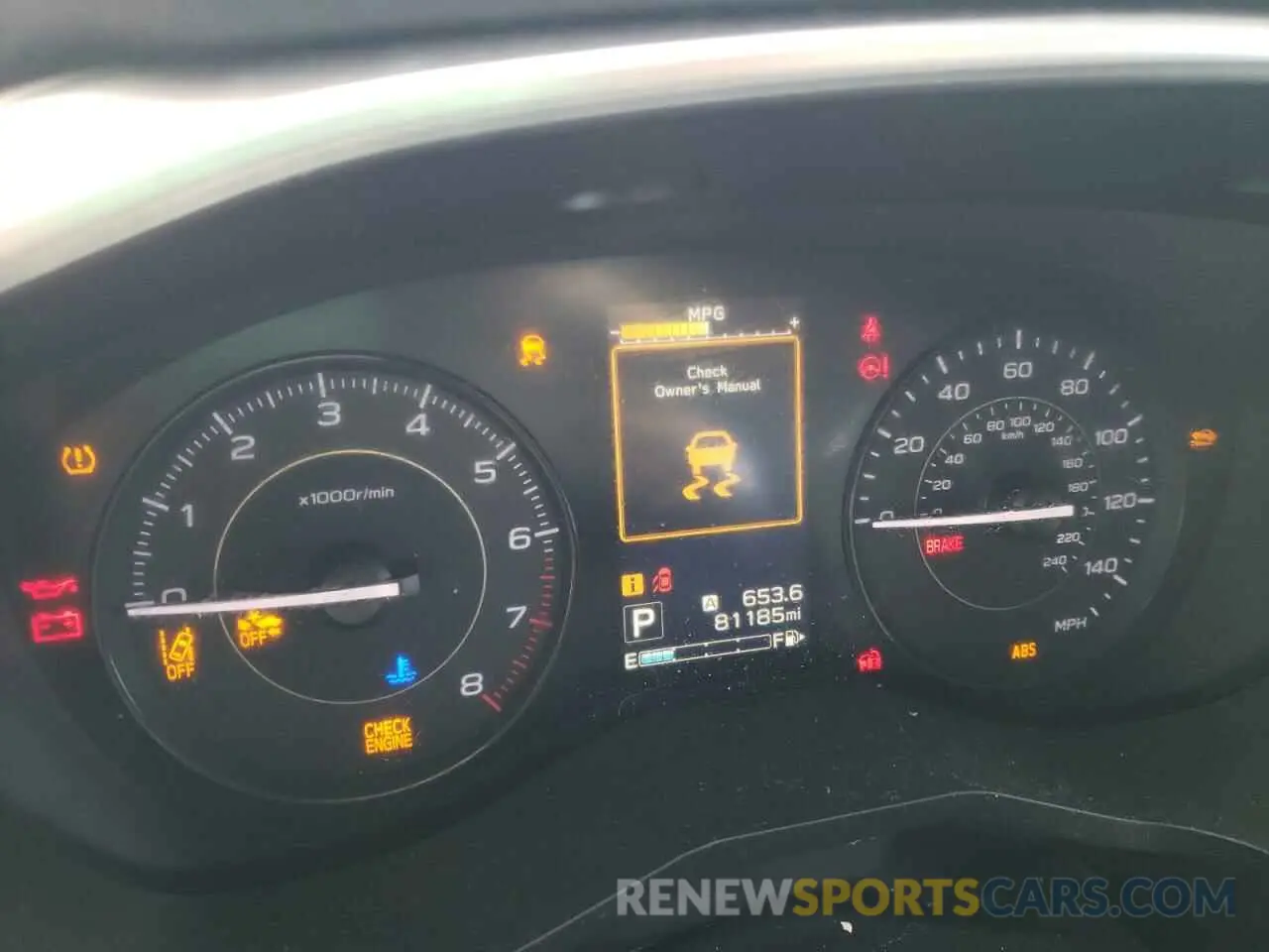 9 fotografías del automóvil dañado 4S3GKAD61L3603765 SUBARU IMPREZA 2020