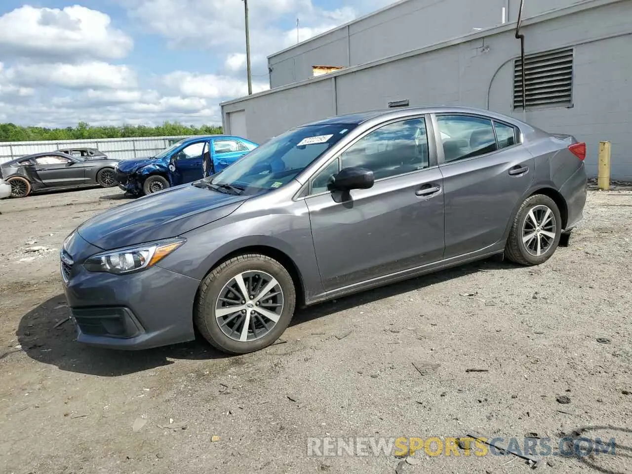 1 fotografías del automóvil dañado 4S3GKAD62L3605203 SUBARU IMPREZA 2020