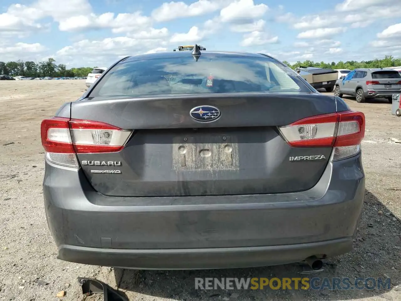 6 fotografías del automóvil dañado 4S3GKAD62L3605203 SUBARU IMPREZA 2020