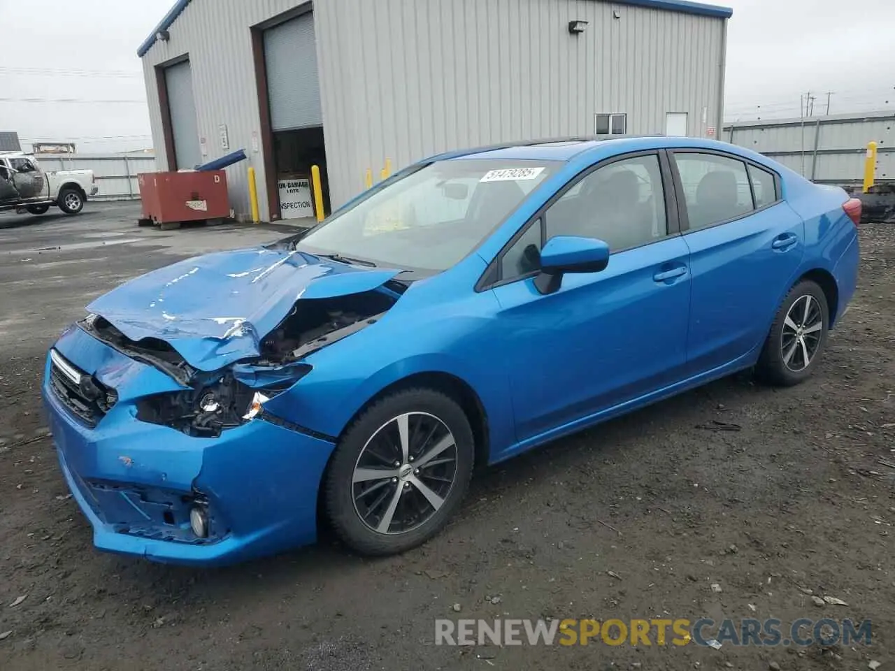 1 fotografías del automóvil dañado 4S3GKAD65L3605213 SUBARU IMPREZA 2020