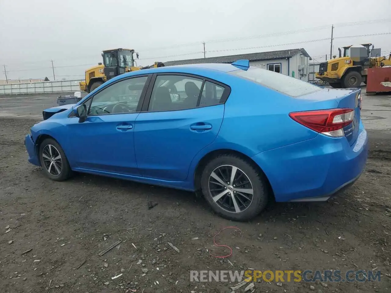 2 fotografías del automóvil dañado 4S3GKAD65L3605213 SUBARU IMPREZA 2020