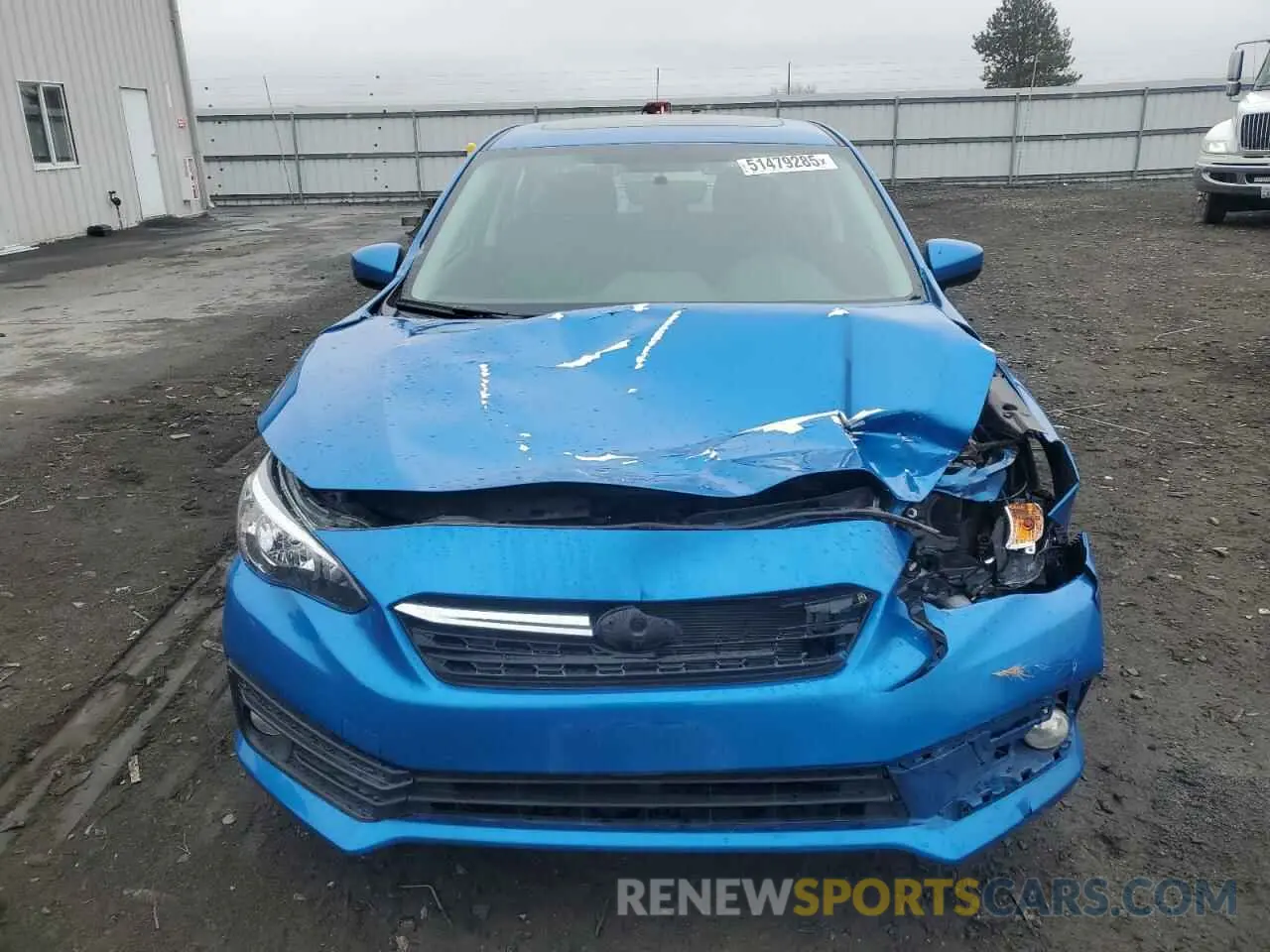 5 fotografías del automóvil dañado 4S3GKAD65L3605213 SUBARU IMPREZA 2020
