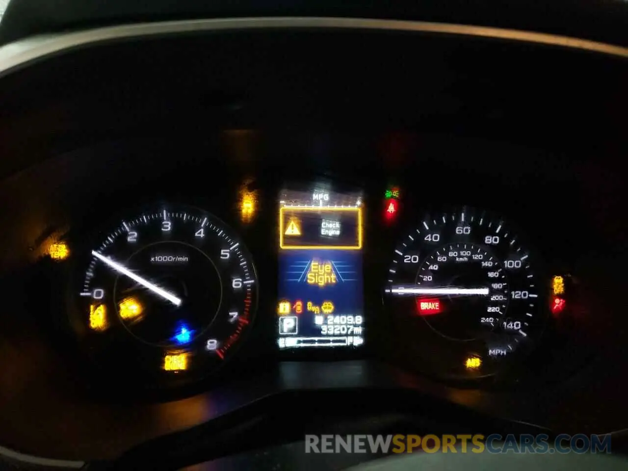 9 fotografías del automóvil dañado 4S3GKAD66L3605351 SUBARU IMPREZA 2020