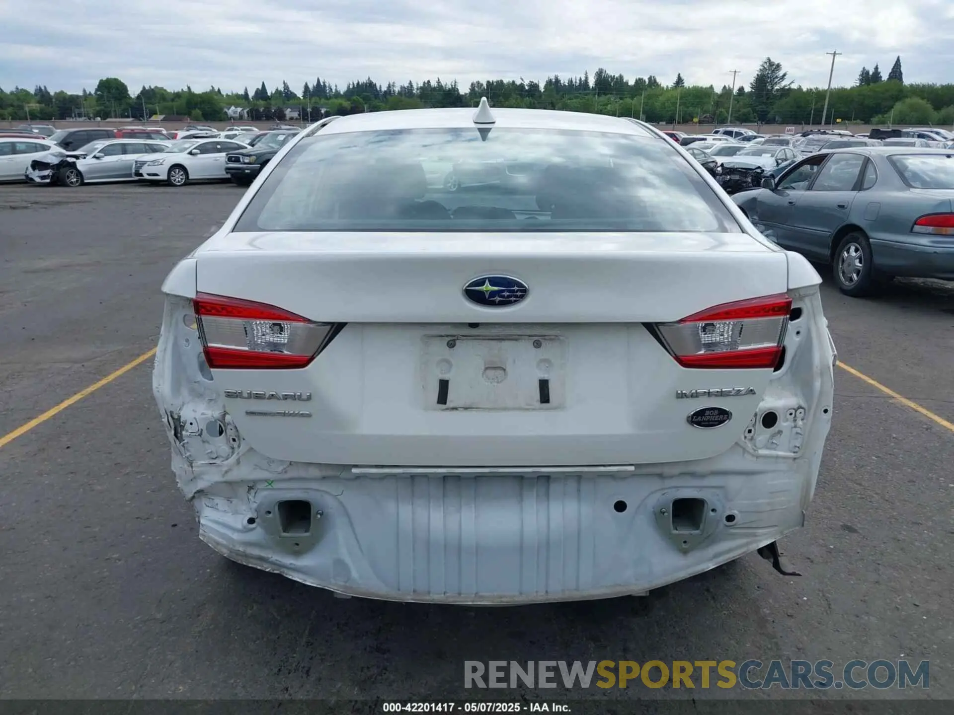 16 fotografías del automóvil dañado 4S3GKAD6XL3610245 SUBARU IMPREZA 2020