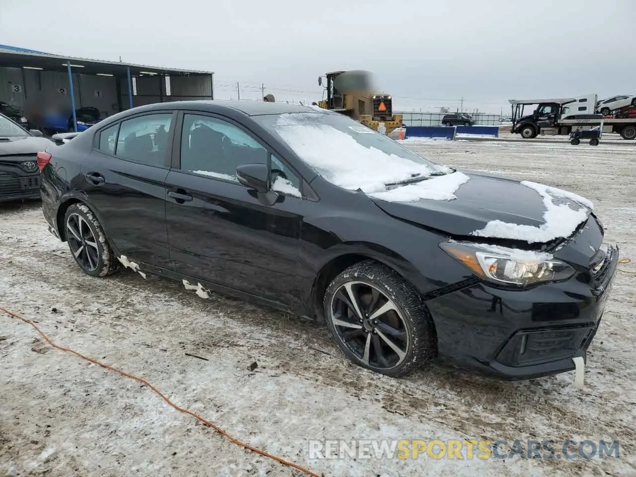 4 fotografías del automóvil dañado 4S3GKAL60L3603368 SUBARU IMPREZA 2020