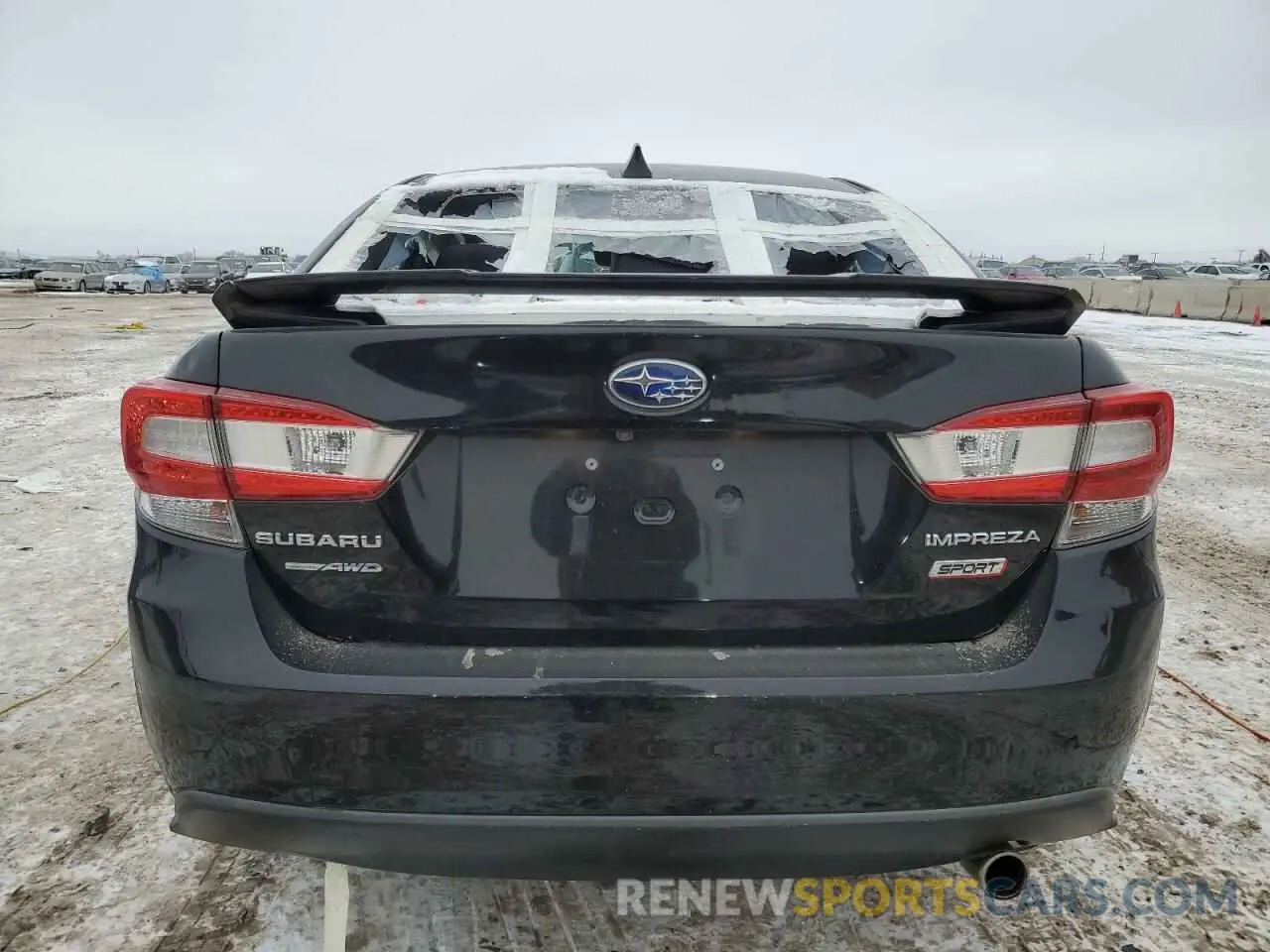 6 fotografías del automóvil dañado 4S3GKAL60L3603368 SUBARU IMPREZA 2020
