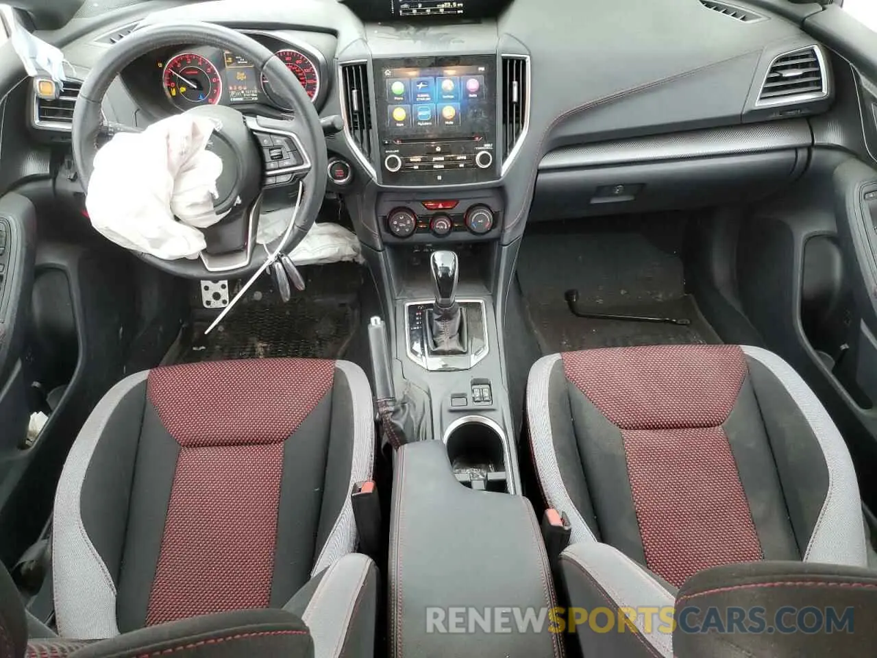 8 fotografías del automóvil dañado 4S3GKAL60L3603368 SUBARU IMPREZA 2020