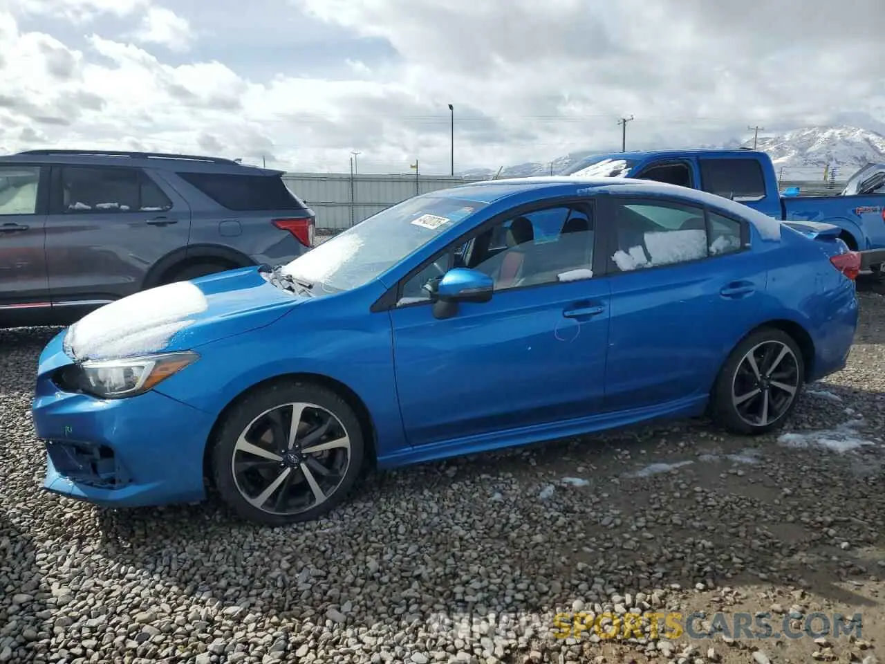 1 fotografías del automóvil dañado 4S3GKAL66L3604203 SUBARU IMPREZA 2020