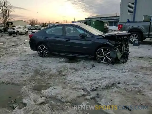 14 fotografías del automóvil dañado 4S3GKAM67L3612311 SUBARU IMPREZA 2020