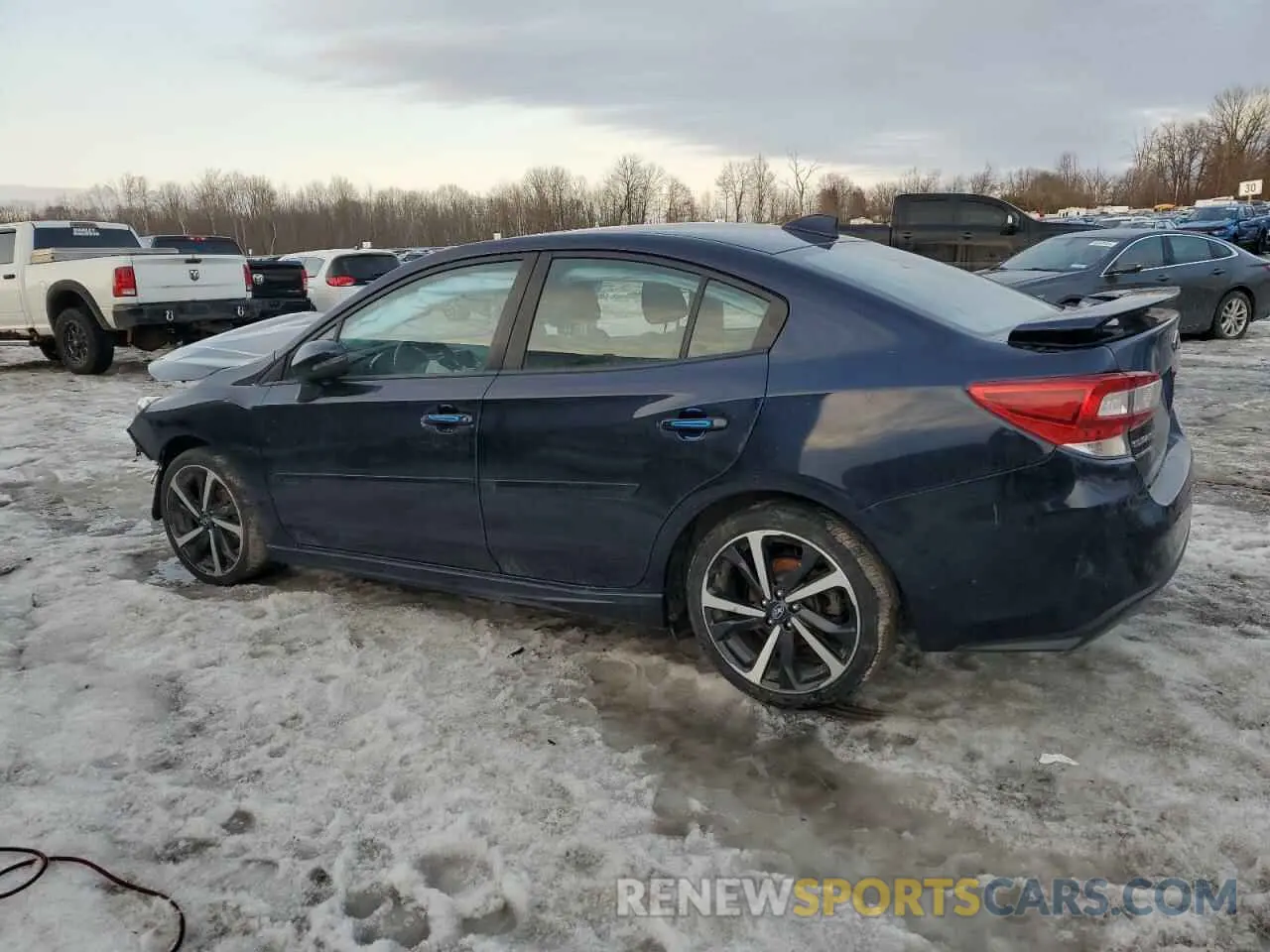 2 fotografías del automóvil dañado 4S3GKAM67L3612311 SUBARU IMPREZA 2020