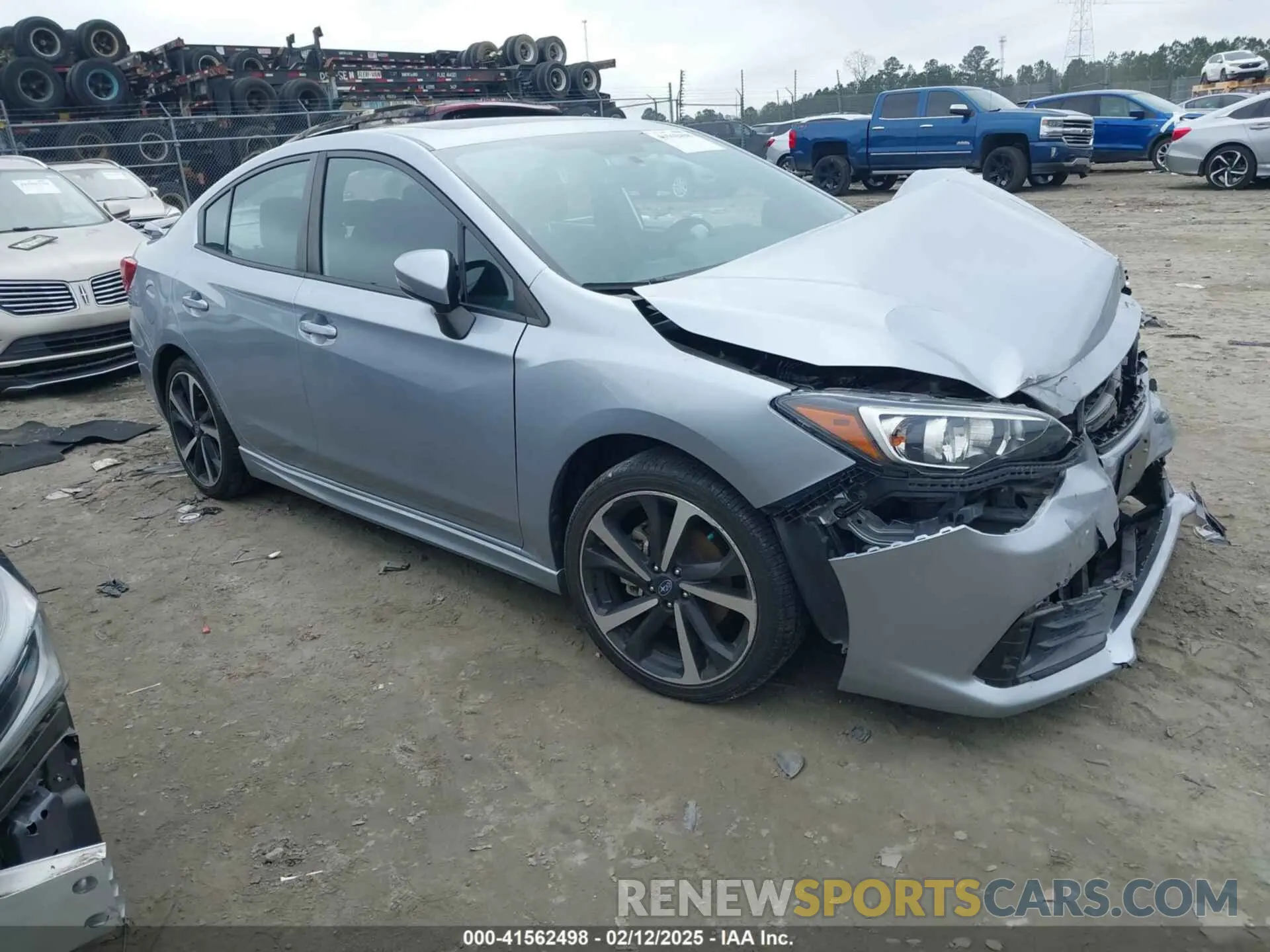 1 fotografías del automóvil dañado 4S3GKAM68L3602452 SUBARU IMPREZA 2020
