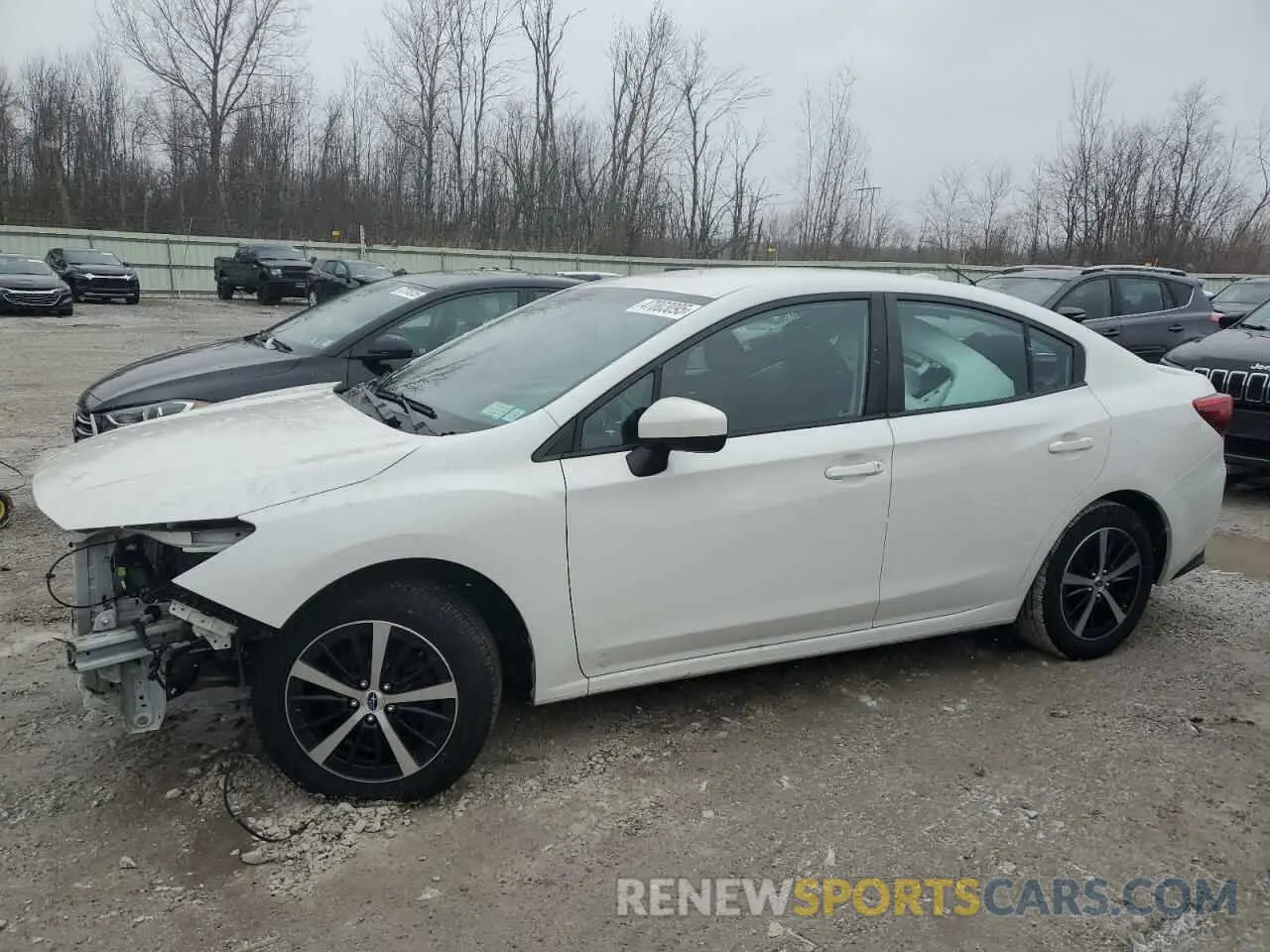 1 fotografías del automóvil dañado 4S3GKAV63L3608643 SUBARU IMPREZA 2020