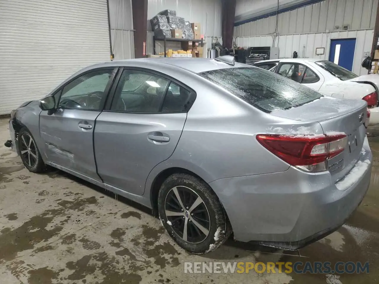 2 fotografías del automóvil dañado 4S3GKAV65L3612516 SUBARU IMPREZA 2020