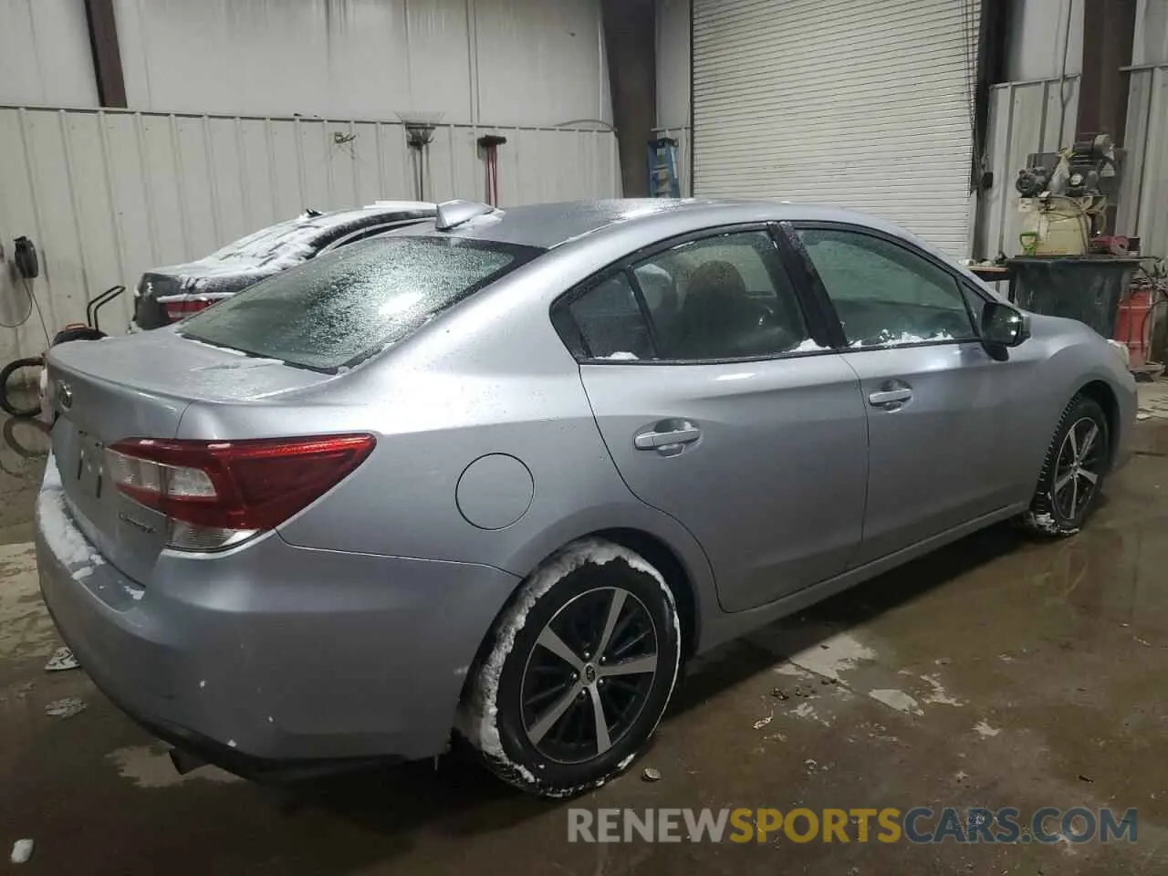 3 fotografías del automóvil dañado 4S3GKAV65L3612516 SUBARU IMPREZA 2020