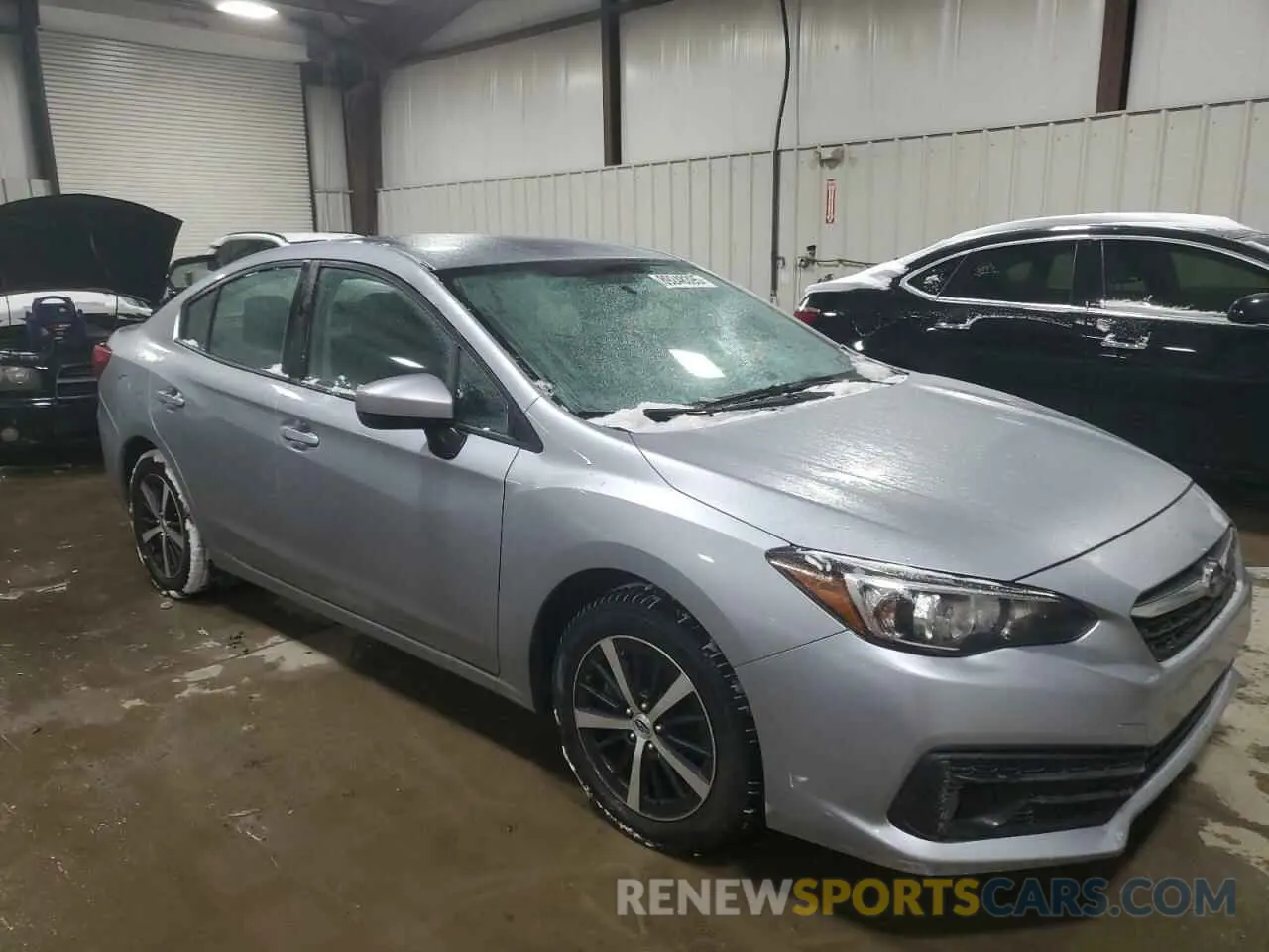 4 fotografías del automóvil dañado 4S3GKAV65L3612516 SUBARU IMPREZA 2020