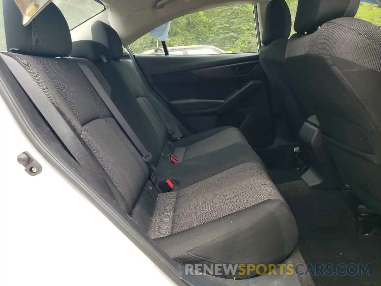 10 fotografías del automóvil dañado 4S3GKAV68L3606225 SUBARU IMPREZA 2020