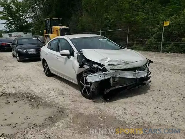 13 fotografías del automóvil dañado 4S3GKAV68L3606225 SUBARU IMPREZA 2020