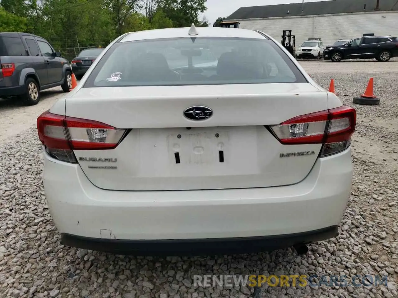 6 fotografías del automóvil dañado 4S3GKAV68L3606225 SUBARU IMPREZA 2020