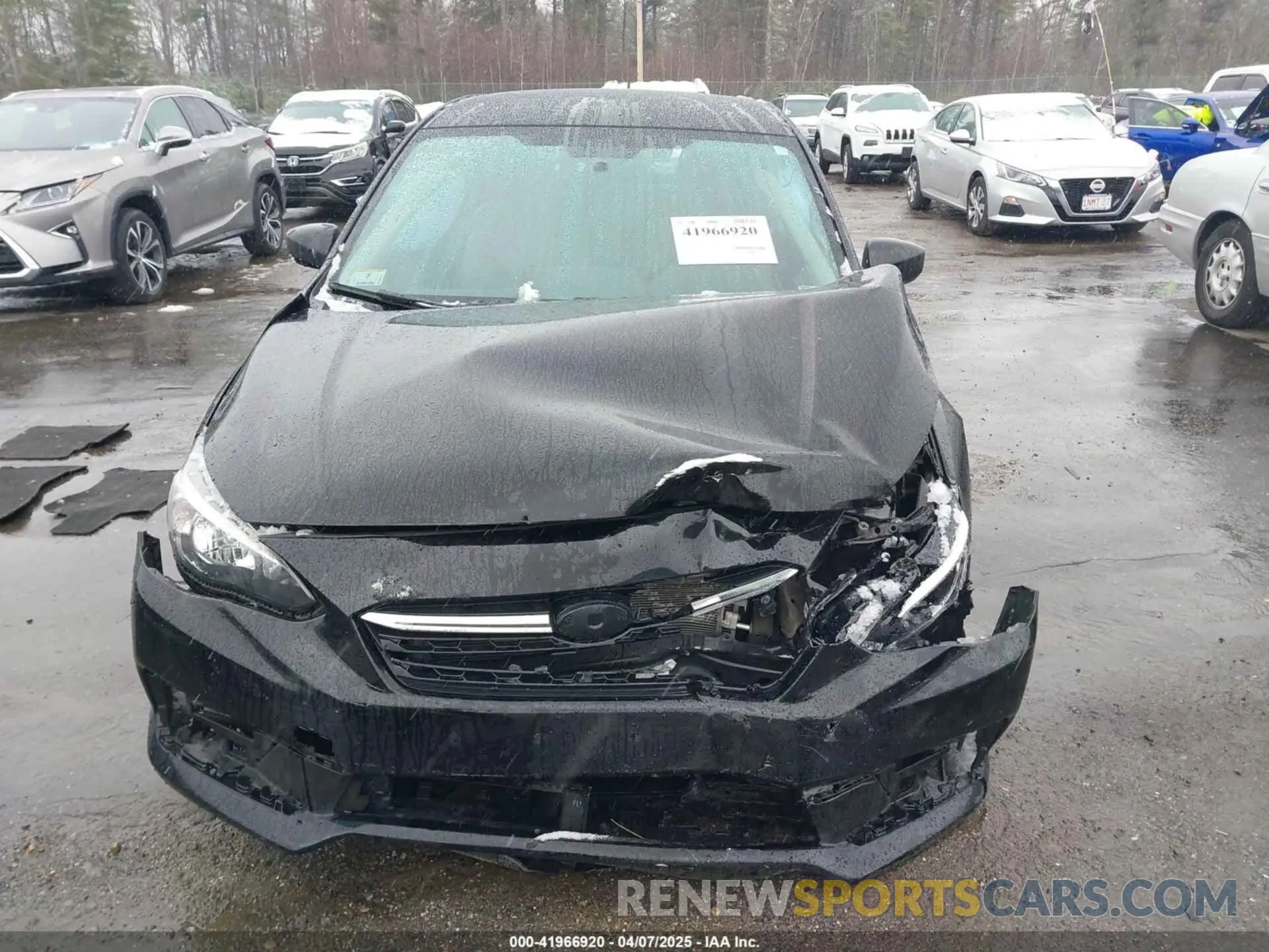6 fotografías del automóvil dañado 4S3GTAB62L3701235 SUBARU IMPREZA 2020