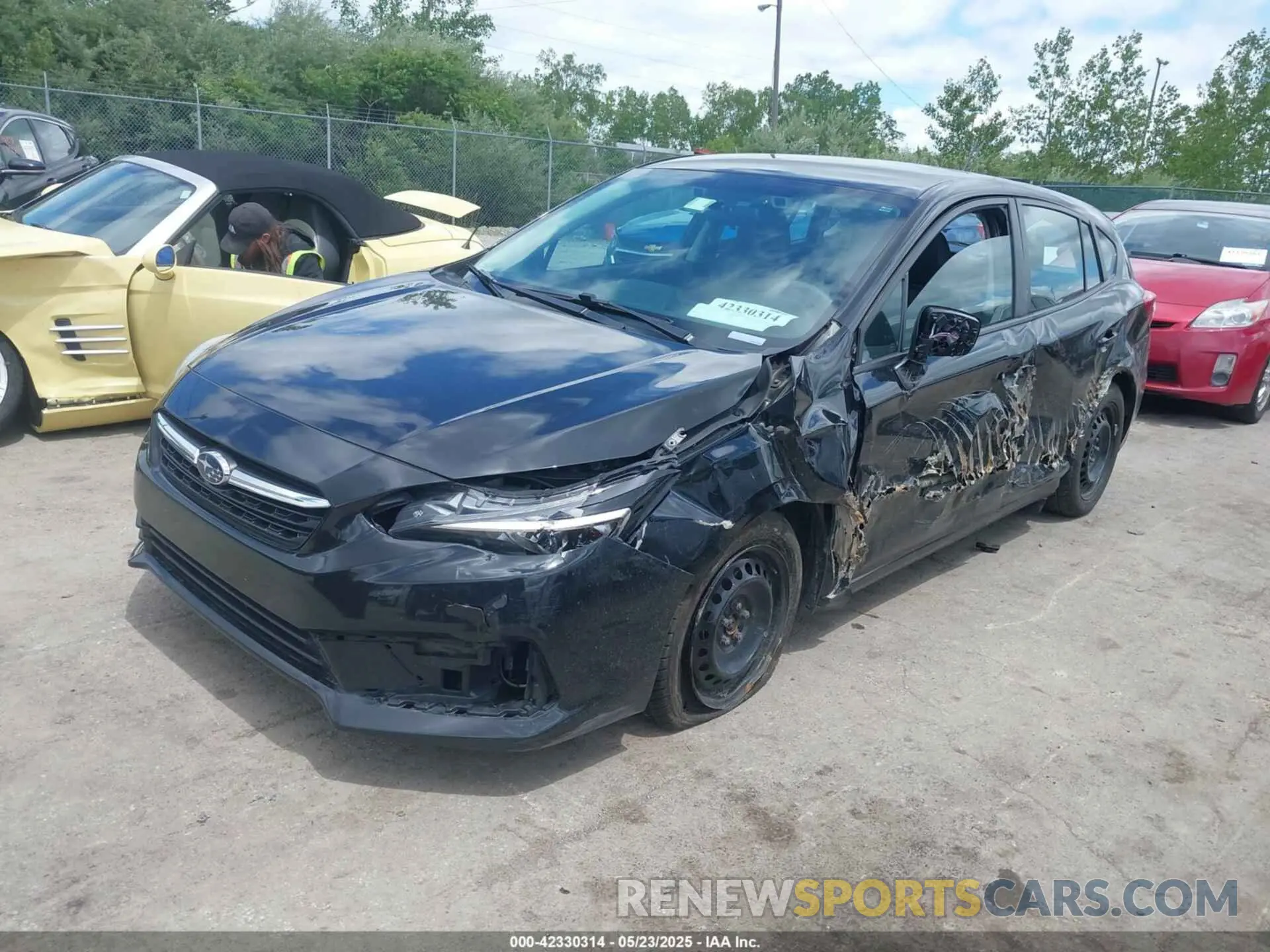 2 fotografías del automóvil dañado 4S3GTAB64L3704251 SUBARU IMPREZA 2020