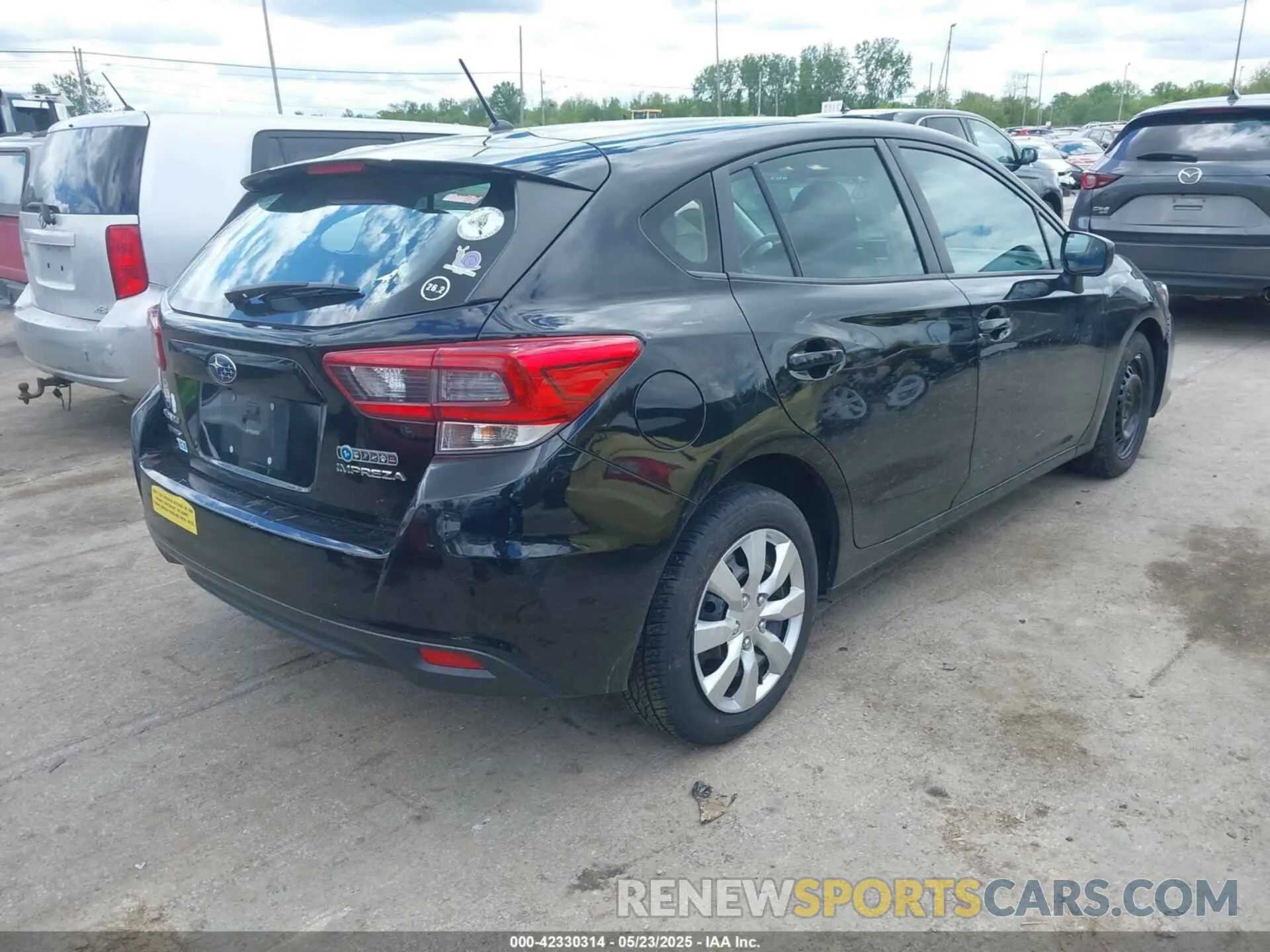 4 fotografías del automóvil dañado 4S3GTAB64L3704251 SUBARU IMPREZA 2020