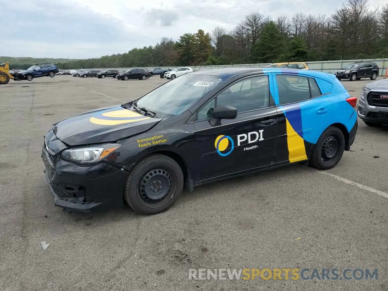 1 fotografías del automóvil dañado 4S3GTAB64L3715458 SUBARU IMPREZA 2020