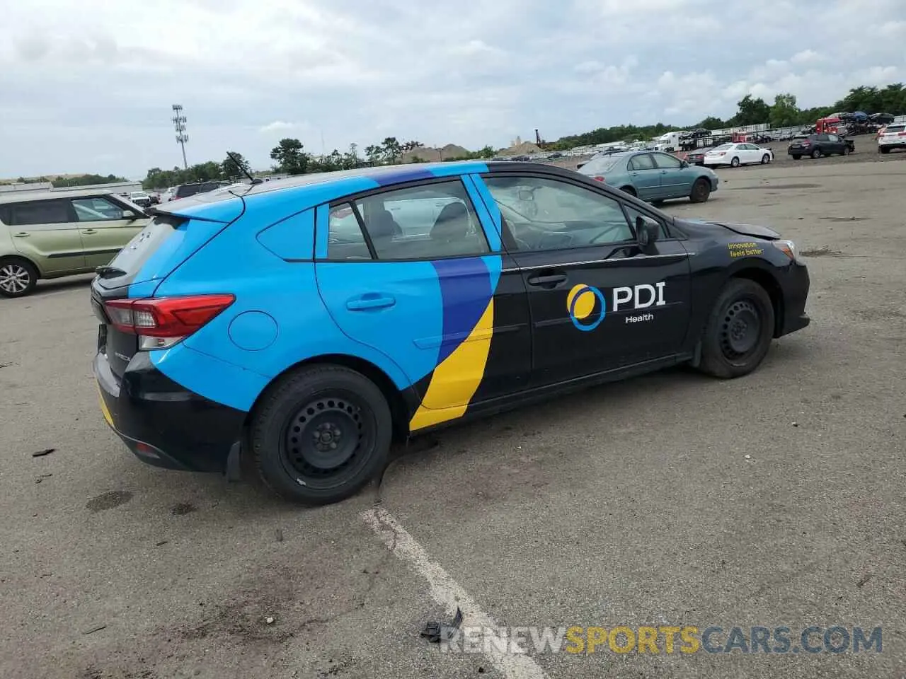 3 fotografías del automóvil dañado 4S3GTAB64L3715458 SUBARU IMPREZA 2020