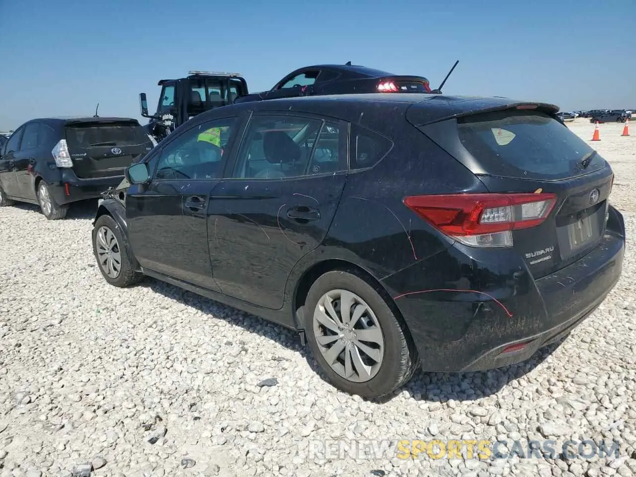 2 fotografías del automóvil dañado 4S3GTAB65L3721673 SUBARU IMPREZA 2020