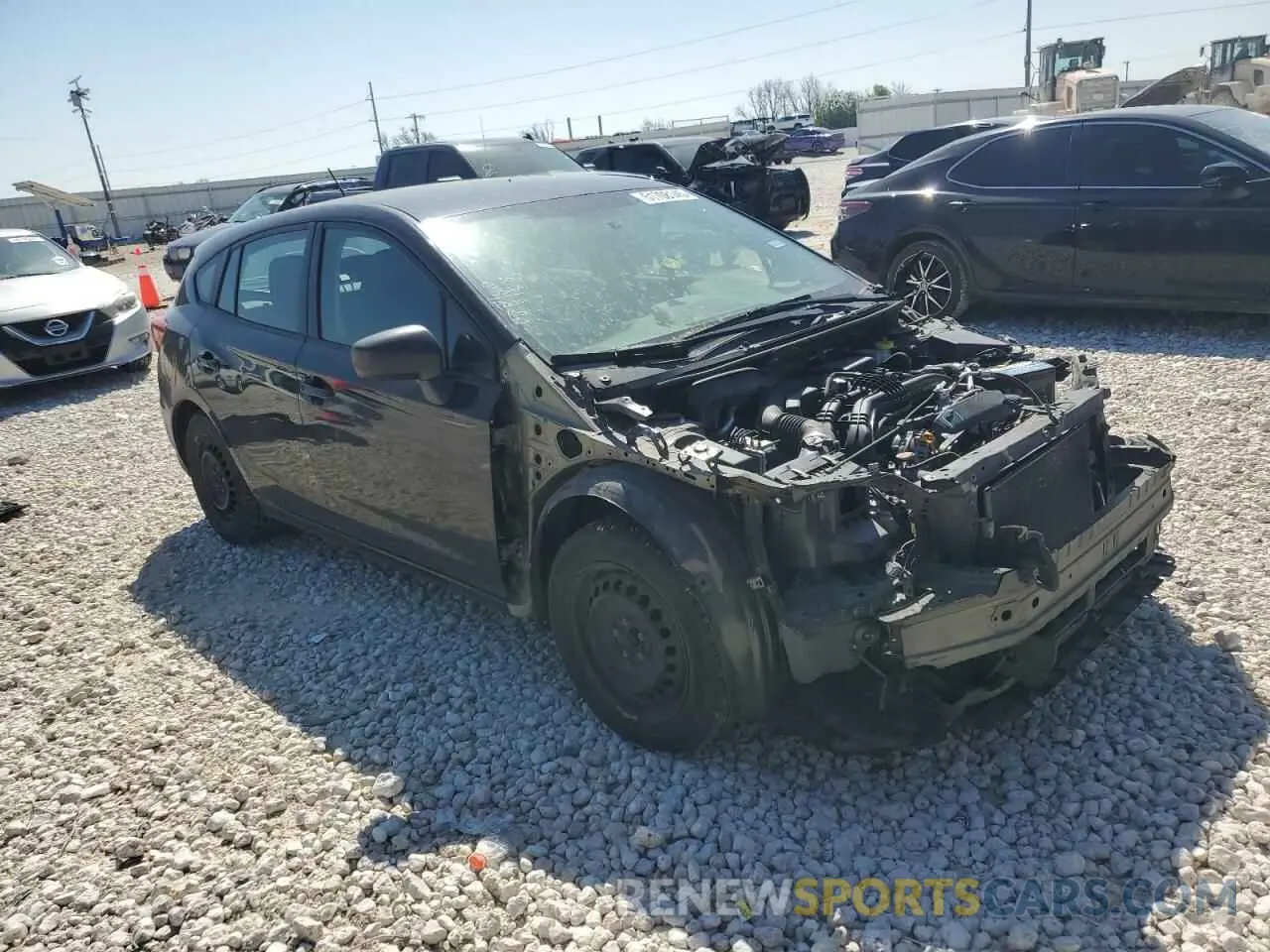 4 fotografías del automóvil dañado 4S3GTAB65L3721673 SUBARU IMPREZA 2020