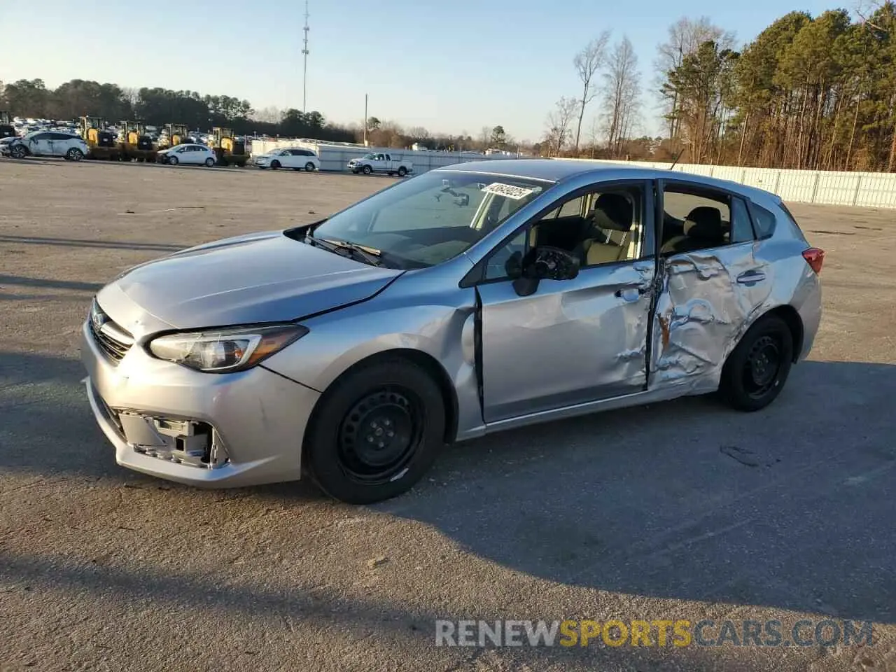 1 fotografías del automóvil dañado 4S3GTAB65L3732236 SUBARU IMPREZA 2020