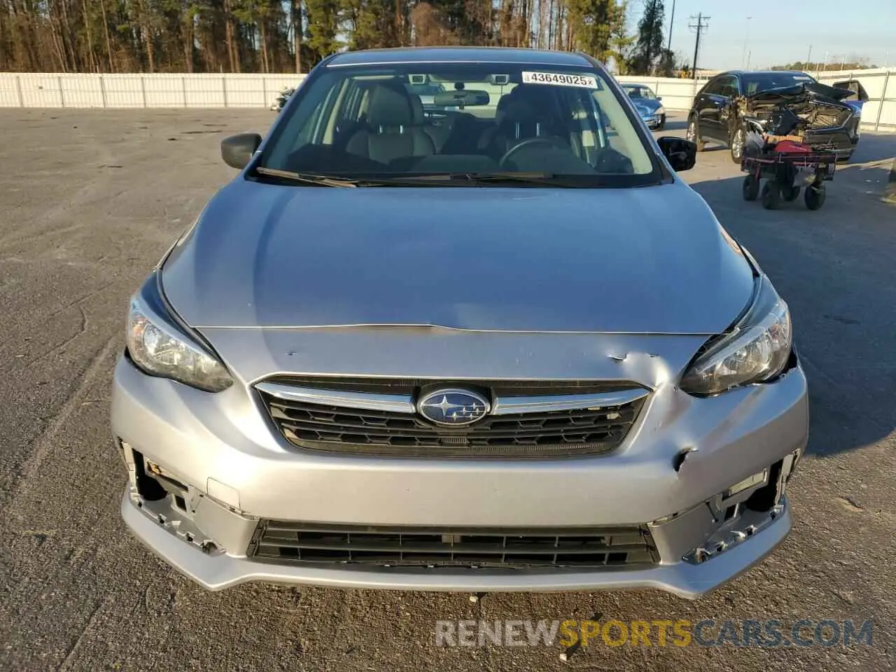 5 fotografías del automóvil dañado 4S3GTAB65L3732236 SUBARU IMPREZA 2020